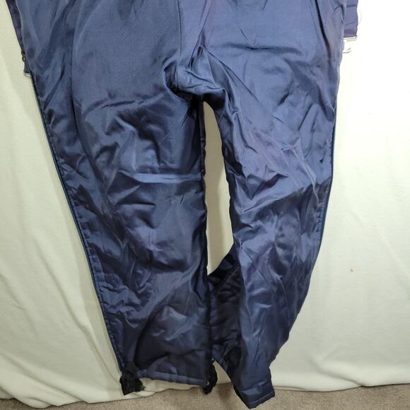 Vintage Guys Actionwear Coveralls S Mens Blue Insulated Workwear Y2k Grunge Fall - Picture 16 of 16